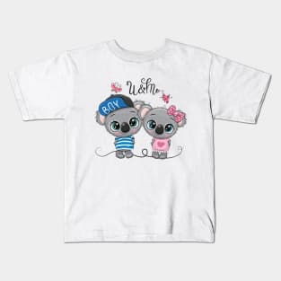 Cute koalas in love Kids T-Shirt